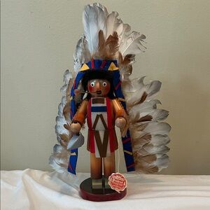 Steinbach 10" Chief Sitting Bull German Smoker Limited Ed. 206/7500